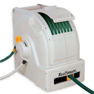 No Crank RS10001 Classic 100 Foot Water Powered Retractable Garden Hose Reel (Discontinued by Manufacturer)  Patio, Lawn & Garden