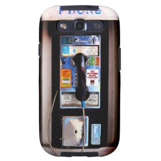Funny New York Public Pay Phone Photograph Samsung Galaxy SIII Covers