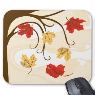 Autumn Leaves Must Fall Mouse Pad