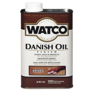 Watco 1 pt. Natural Danish Oil 265503