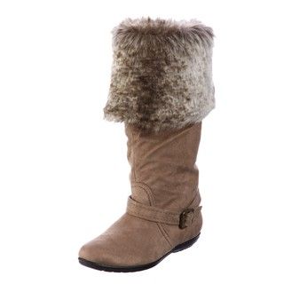 R2 by Report Women's 'Behar' Taupe Cuff Boots FINAL SALE R2 By Report Boots