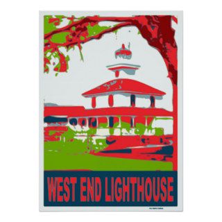 West End Lighthouse Print
