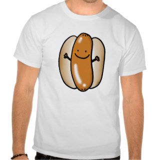 cartoon hot dog sausage t shirts