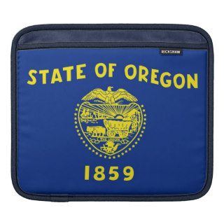 Oregon State Flag Rickshaw Sleeve Sleeves For iPads