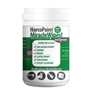 Harco Brands Harco Paint Miracle Wipes   60 Count 3263