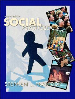Social Psychology (9780072419993) Stephen L. Franzoi Books