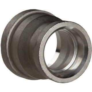 Stainless Steel 316 Cast Pipe Fitting, Reducing Coupling, Socket Weld, MSS SP 114, 1 1/4" X 1" Female Industrial Pipe Fittings