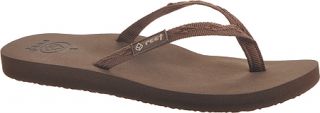 Womens Reef Ginger   Brown/Brown Beach Shoes