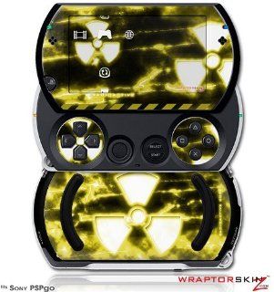 Radioactive Yellow   Decal Style Skins (fits Sony PSPgo) Video Games