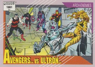 Avengers vs. Ultron #114 (Marvel Universe Series 2 Trading Card 1991)  