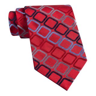 Arrow Sling Geo Necktie, Red, Mens