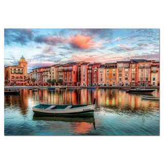 HDR Portofino Italy 2000 Piece Puzzle John N. Hansen Co. Puzzles