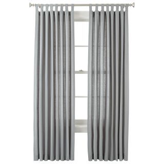 JCP Home Collection  Home Holden Tab Top Cotton Curtain Panel, Nickel