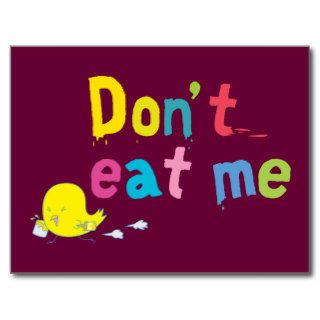Don't Eat Me Postcard