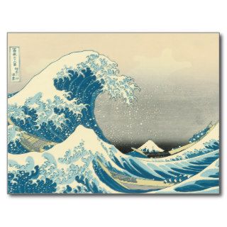 Hokusai   Under the Wave Off Kanagawa Post Card