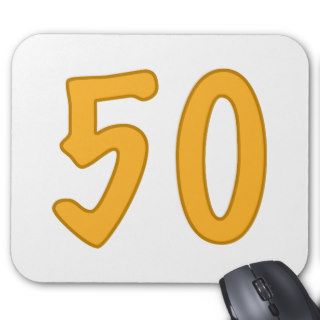 50th Birthday Gift Ideas Mouse Pads