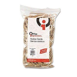 Office Impressions   Rubber Bands, #117, 1lb   210 Count   CASE PACK OF 2 