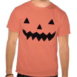 Whimsical Pumpkin Face Tshirts