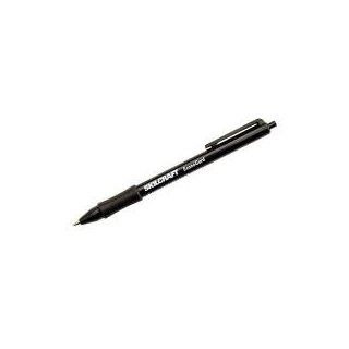 SKILCRAFT 7520 01 542 5943 EconoGard Medium Point Pen, Black (Pack of 12) 