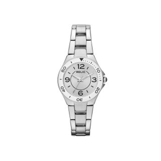 RELIC Jayden Womens Stainless Steel White and Black Dial Watch