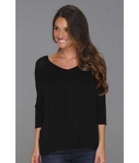 Culture Phit Ash Knit Top Womens Long Sleeve Pullover (Black)