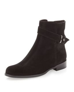 Deb Suede Ankle Boot, Black