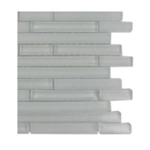 Splashback Tile Temple Floes Glass Tile   6 in. x 6 in. x 8 mm Floor and Wall Tile Sample (1 sq. ft.) R3A3