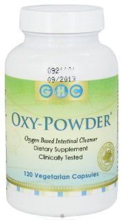 Oxy Powder Intestinal Cleanser   120 Vegetarian Capsules Health & Personal Care
