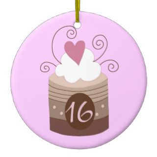 16th Birthday Gift Ideas For Her Christmas Ornament