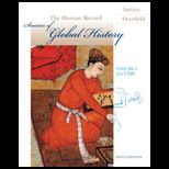 Human Record Sources of Global History, Volume I To 1700