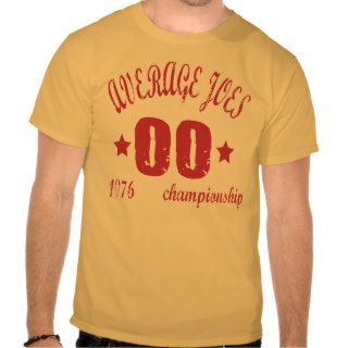 Average Joes Tee Shirts