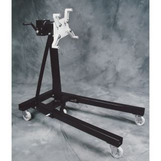 Omega Automotive Geared Engine Stand   1250 Lb. Holding Capacity, Model 31256