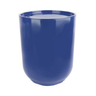 UMBRA Step Wastebasket with Lid, Indigo