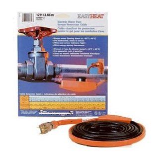 Easy Heat AHB 124 24 Foot Easyheat Braided Heat Tape   Pipes  