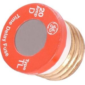 GE 20 Amp Type Time Delay Fuse (2 Pack) 18251