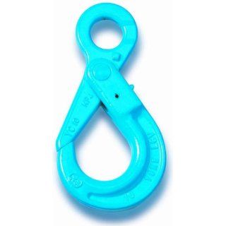 BA Products G10 113 Grade 100 Alloy Steel Eye Self Locking Hook, Painted Finish, 1/2" Trade, 15000 lbs Working Load Limit Grab Hooks