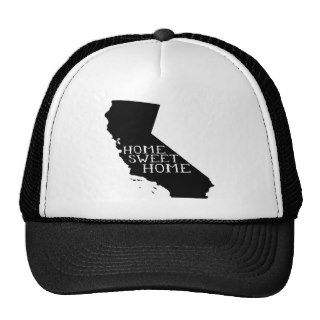 Home Sweet Home California Trucker Hats