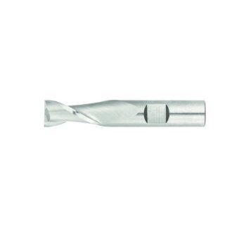 Niagara Cutter 85775 Carbide Square Nose End Mill, Inch, Weldon Shank, TiAlN Finish, Roughing and Finishing Cut, 30 Degree Helix, 2 Flutes, 1.5" Overall Length, 0.125" Cutting Diameter, 0.125" Shank Diameter