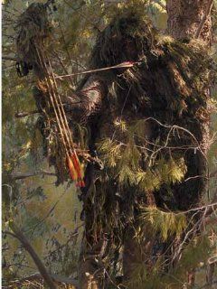 BushRag WBH 114 XL2XL LFT D Bow Hunter Ghillie Suit XL 2XL Left Handed Desert  Hunting Camouflage Accessories  Sports & Outdoors
