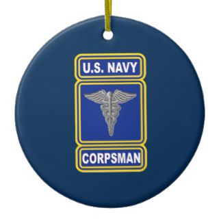 Navy Hospital Corpsman Ornament