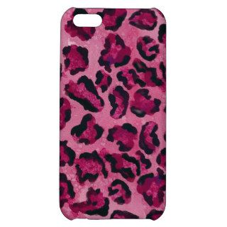 Hot Pink Leopard Print Iphone case Case For iPhone 5C