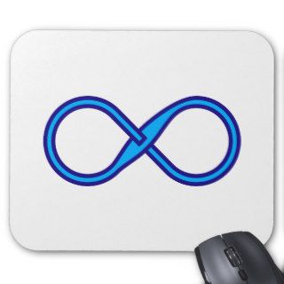 Symbol infinity infinity mousepad