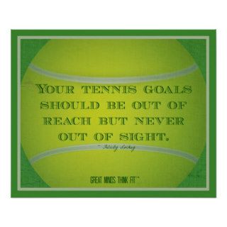 Tennis Ball and Quote 011 Print