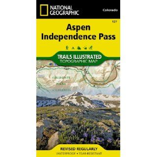 Aspen, Independence Pass (National Geographic Trails Illustrated Map #127) (National Geographic Maps Trails Illustrated) National Geographic Maps   Trails Illustrated 9781566953580 Books
