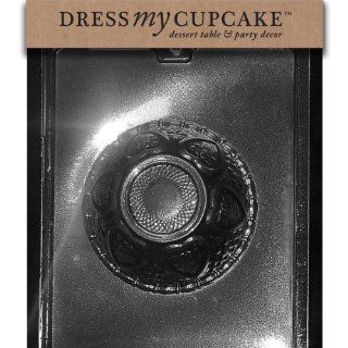 Dress My Cupcake Chocolate Candy Mold, Candy Bowl, Set of 6 Kitchen & Dining