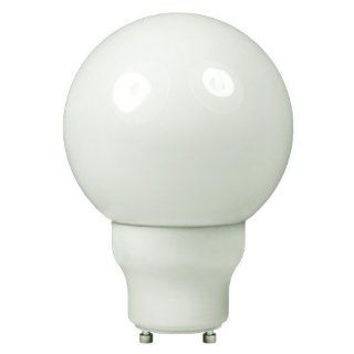 15 Watt   60 W Equal   Warm White 2700K   CFL Light Bulb   Globe Shape   GU24 Base   Global Consumer Products 127   Compact Fluorescent Bulbs  