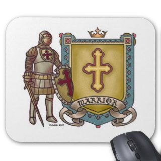 Warrior For God Mouse Pads