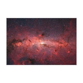 Milky Way Galactic Center, Stars, Clouds, Clusters Gallery Wrapped Canvas
