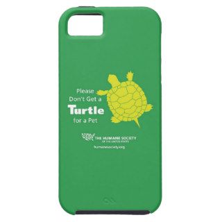 Turtles Aren't Pets iPhone 5 Cases
