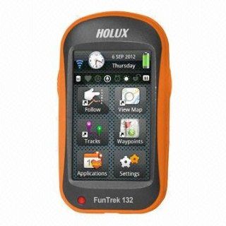 Holux FunTrek 132 Multi Functional Handheld GPS (IPX6 Waterproof, Hi resolution 3.0'' WQVGA, 15 hours battery runtime) GPS & Navigation